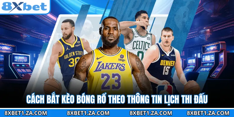 Cách bắt kèo bóng rổ theo thông tin lịch thi đấu