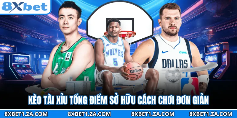 Kèo tài xỉu tổng điểm sở hữu cách chơi đơn giản